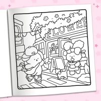 Thumbnail Fuzzy Workies Coloring Book - 6
