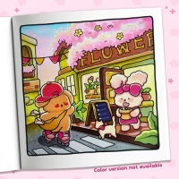 Thumbnail Fuzzy Workies Coloring Book - 7