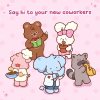 Thumbnail Fuzzy Workies Coloring Book - 8