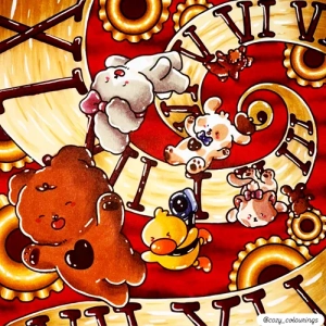 Gallery template image - Tickle Time, Fantasy Coloring Books | Free Adult Coloring Pages