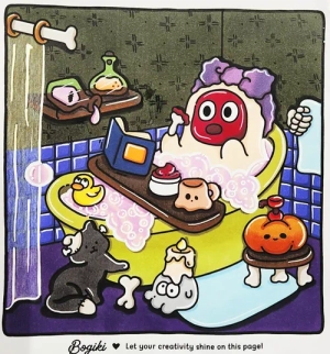 Gallery template image - Spooky Cozy Coloring Book For Adults | Print free coloring pages