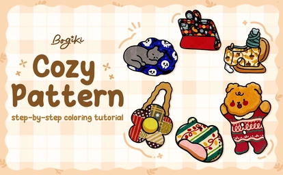 Top 6 Must-Try Cozy Drawing Pattern Ideas for Coloring Books
