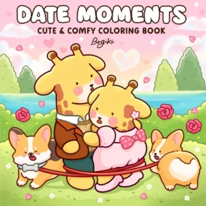 Date Moments Coloring Book