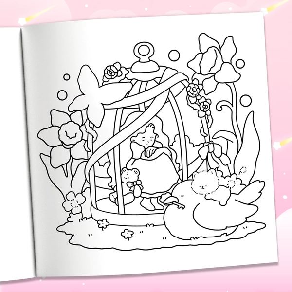 Soft Dreamy Coloring Book - 4