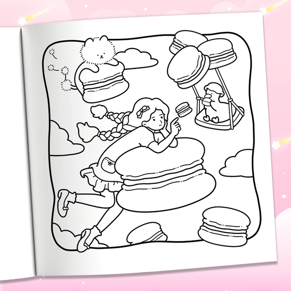 Soft Dreamy Coloring Book - 6