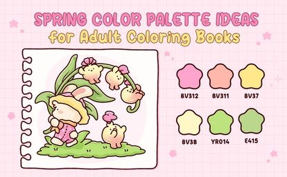 5 Must-Try Spring Color Palette Ideas for Adult Coloring Books