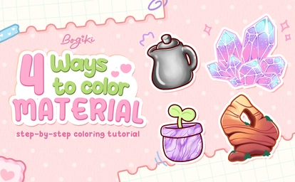 4 Texture Effects to Elevate Your Materials Drawing