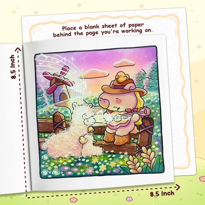 Farm Cuties Coloring Book - 3