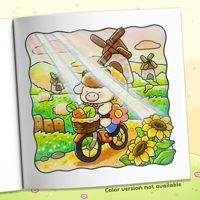 Farm Cuties Coloring Book - 7