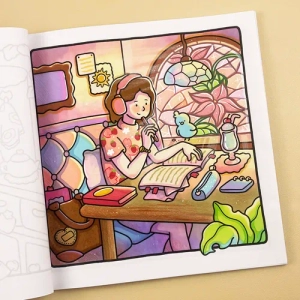 Cozy Day Coloring Book for Adults | Free Printable Coloring Pages