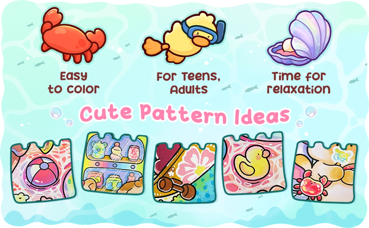 Sunny Cuties Coloring Book - content plus - 4