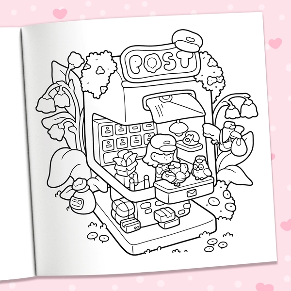 Cutie Nook Coloring Book - 6