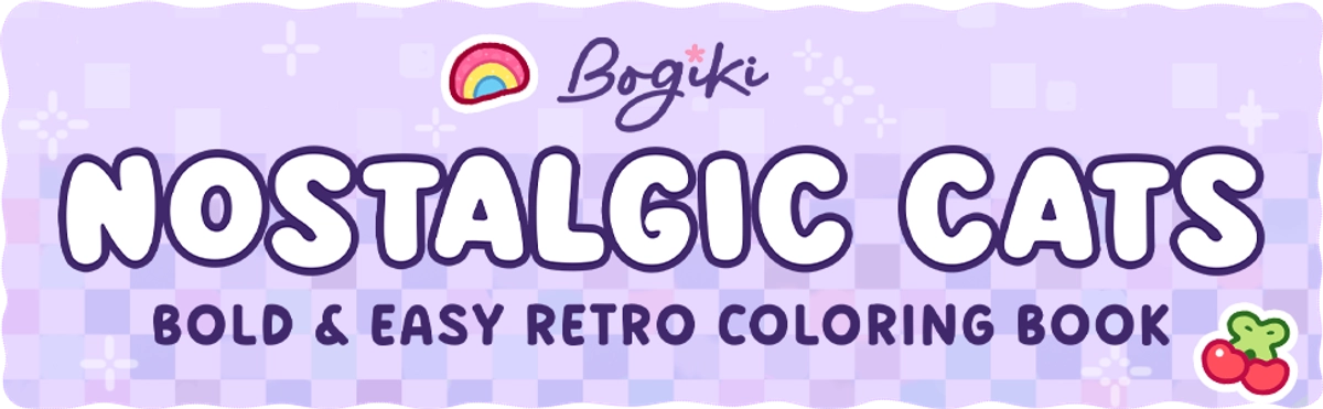 Nostalgic Cats Coloring Book - content plus - 0