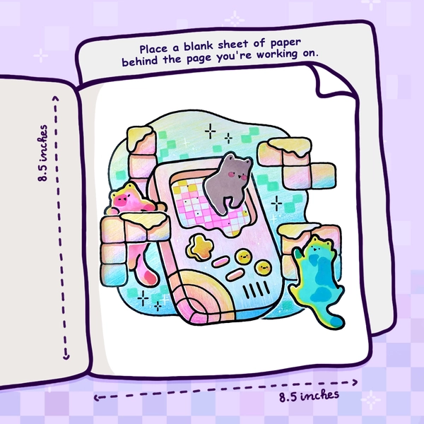 Nostalgic Cats Coloring Book - 3