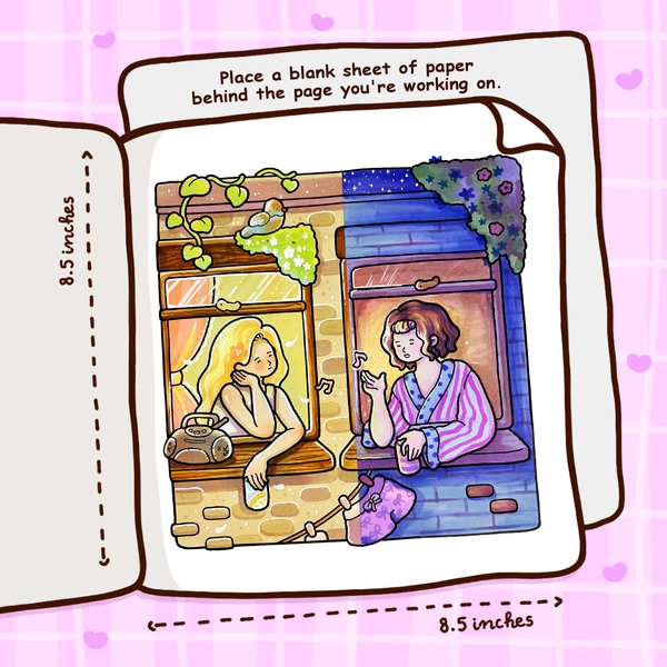 Cozy Bestie Coloring Book - 3