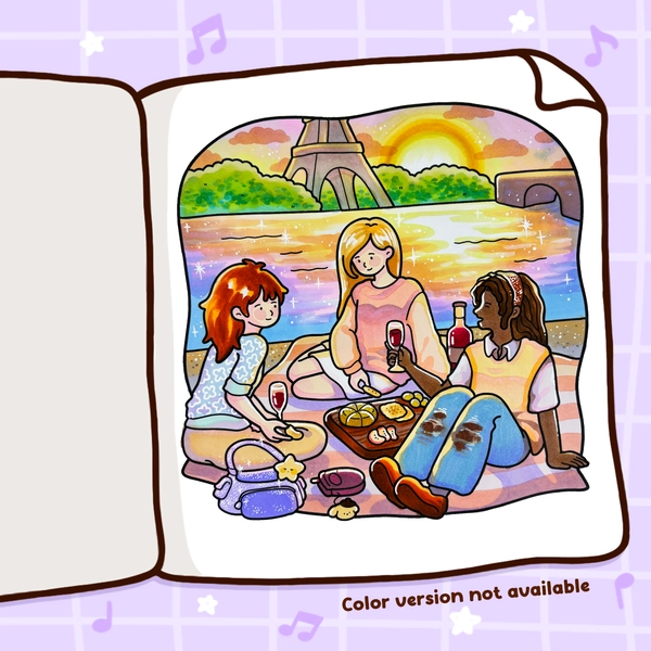 Cozy Bestie Coloring Book - 5