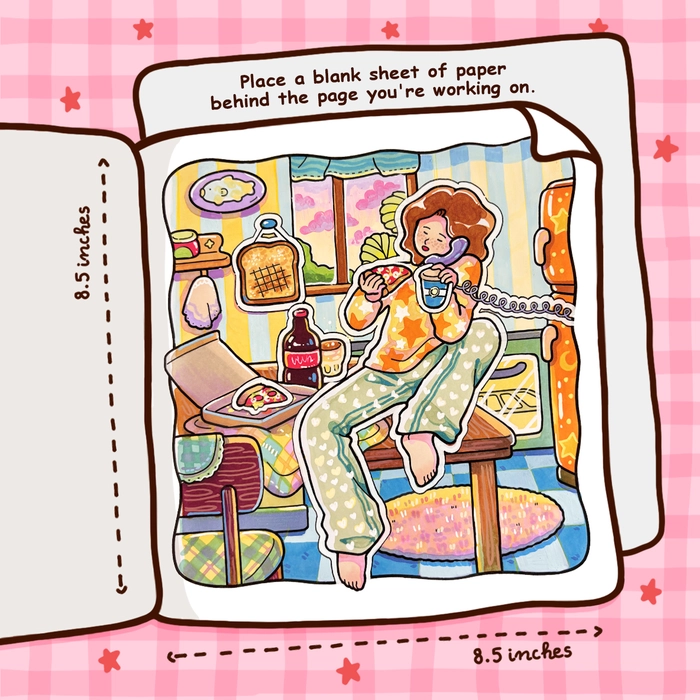 Comfort Days Coloring Book - 3