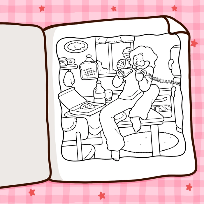 Comfort Days Coloring Book - 4