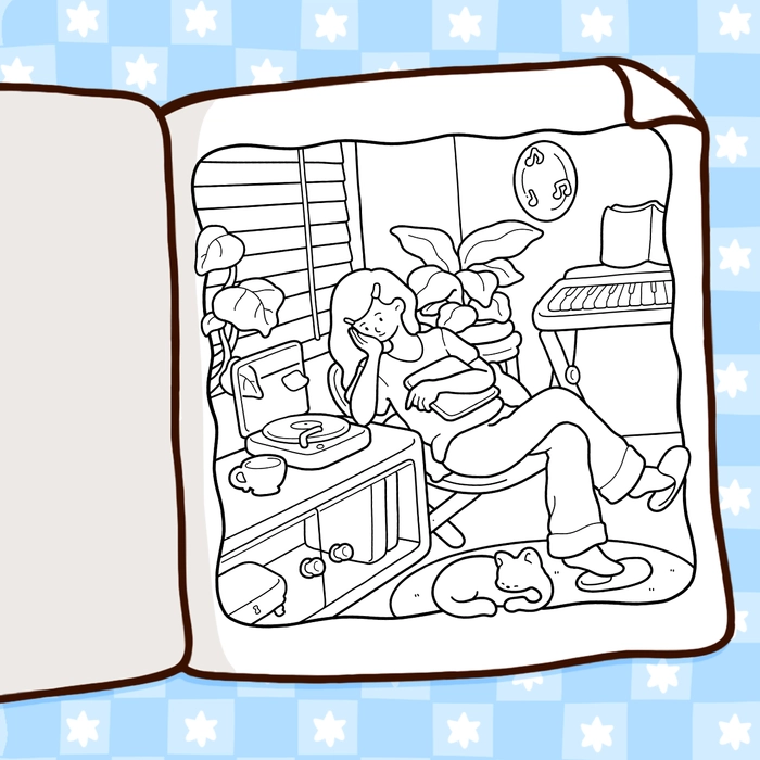 Comfort Days Coloring Book - 6