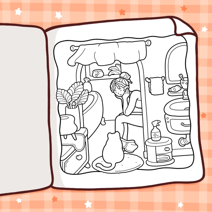 Comfort Days Coloring Book - 8