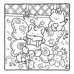 Free Little Moment: Coloring Book for Adults | Free Coloring Pages PDF - 0