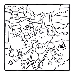 Free Cuddly Winter Cozy Coloring Book For Adults | Free Coloring Pages - 0