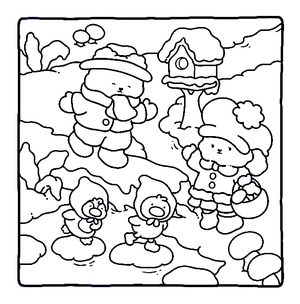 Free Fuzzy Hygge Christmas Vibes Coloring Book For Adults | Free Coloring Pages - 0