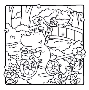 Free Cozy Cuties Coloring Book for Adults | Free Printable Coloring Pages - 0