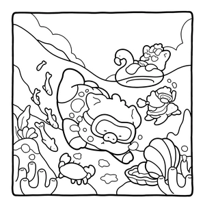 Free Sunny Cuties Coloring Book - 0