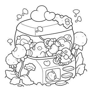 Free Cutie Nook Coloring Book - 1