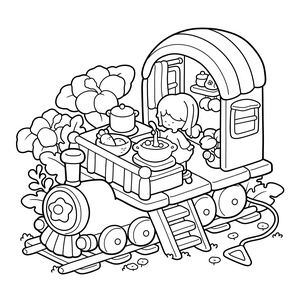 Free Cutie Nook Coloring Book - 2