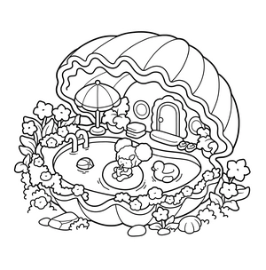 Free Cutie Nook Coloring Book - 3