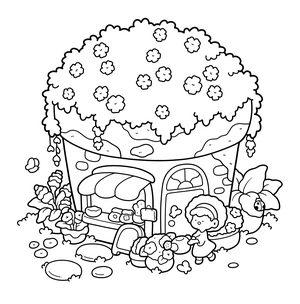 Free Cutie Nook Coloring Book - 4