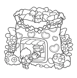 Free Cutie Nook Coloring Book - 7