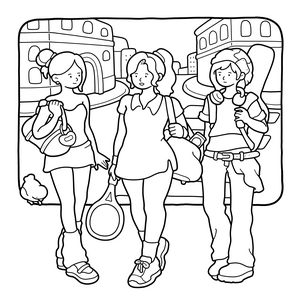 Free Cozy Bestie Coloring Book - 7