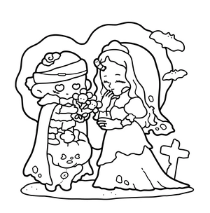 Spooky Comfy Coloring Book - 3