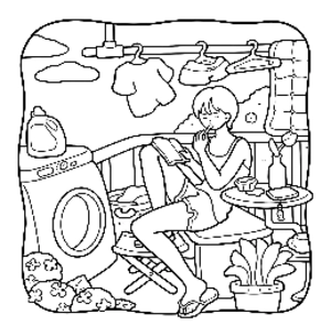 Comfort Days Coloring Book - 6